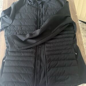 Peter Millar women’s Black Quilted Front Puffer Jacket